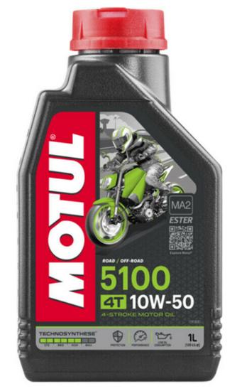 Ulei de motor pentru motociclete MOTUL 5100 4T 10W-50, 1 Litru